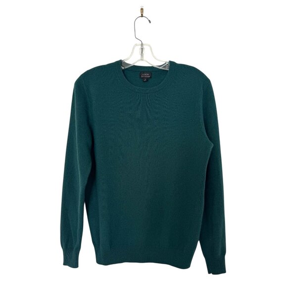 J. Crew 100% Cashmere Relaxed Fit Crewneck Sweater Size S - Picture 2 of 6